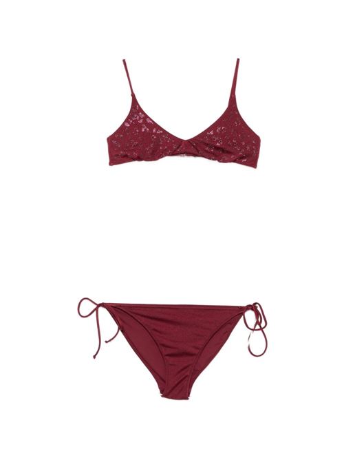 Costume intero MC2 Saint Barth Paloma Virgo da donna color bordeaux MC2 SAINT BARTH | PALOMA/VIRGO00234L